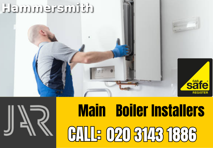 Main boiler installation Hammersmith